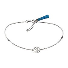 Chaîne de pied en argent sterling 925 F F F Fusschain 925/- Sterling Silver 2...