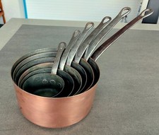 Casseroles en cuivre