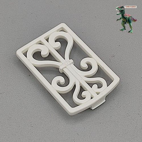 Playmobil white piece gate - playmobil, piece-gate