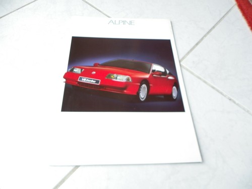 Renault alpine turbo 1989 - renault,