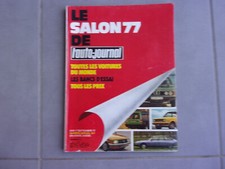 L'Auto journal -  SALON 1977