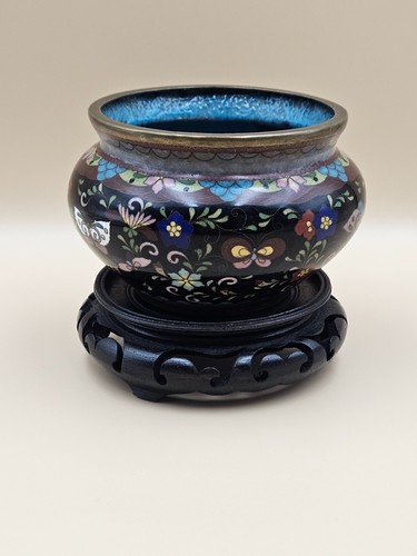 Coupe émail cloisonné