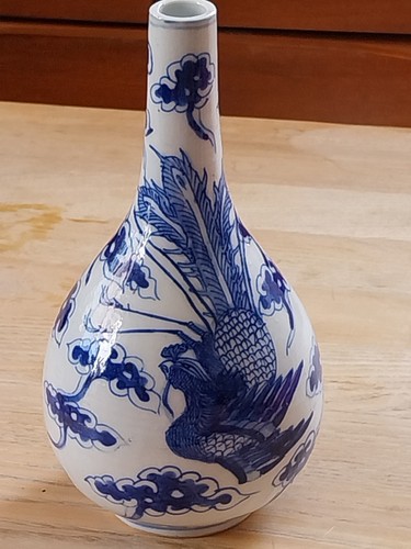 Vase vietnam bleu - bleu, 18es