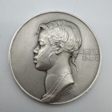 Rare Médaille En Argent