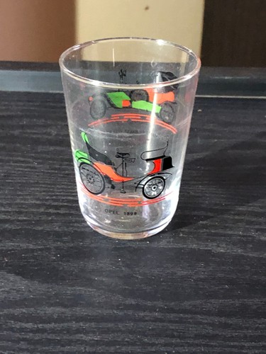 Ancien verre moutarde - ancien, a