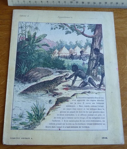 Ancien protège cahier - ancien, protège-cahier