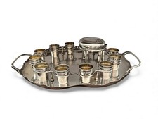 Service à caviar métal
