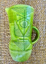 Cruche en grès vernissé