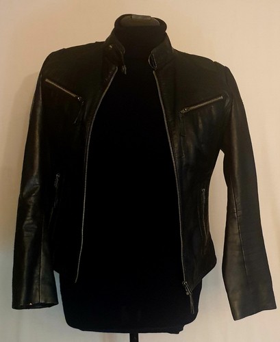 Blouson femme aviatrix cuir - en,