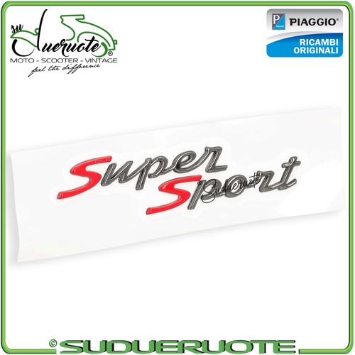Plaquette super sport - plaquette,