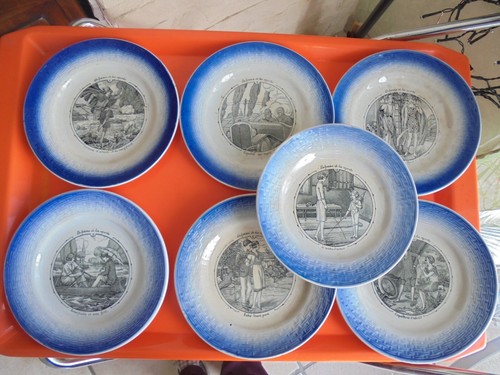 Assiettes parlantes art - 7,