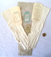 PAIRE DE GANTS DE SOIRÉE VINTAGE CHRISTIAN DIOR 30 CM   6 1/2  (3)