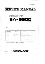 Service Manuel D'Instructions