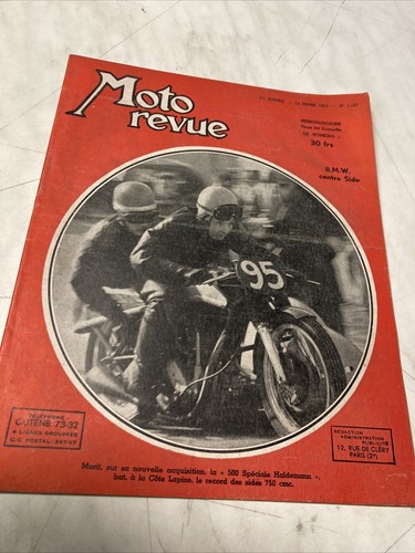 Magazine moto revue 1127 - 1127, 1953