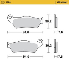 PLAQUETTES NITRO FRITTÉES