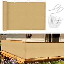 Brise Vue Balcon Sable