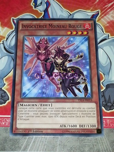 Carte oh invocatrice - yu, gi