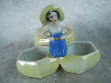 Salière Ancienne Porcelaine Baigneuse Art Déco   CA05