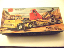 CORGI TOYS GIFT SET GS27 PRIESTMAN SHOVEL ON BEDFORD MACHINERY CARRIER NICE LOOK