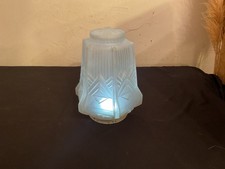 Gros GLOBE obus lustre PLAFONNIER ART DÉCO 1930 BUILDING SKYSCRAPER