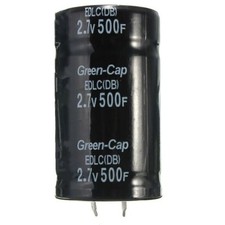 6 Pcs Black 2.7V Farad Capacitor 500F 35*60MM Super 2.7V/500F Capacitor Set Lot