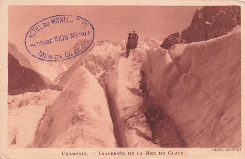Chamonix traversee de - traversee, la