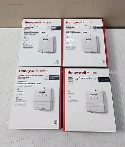 Lot honeywell ct31a - of, heat
