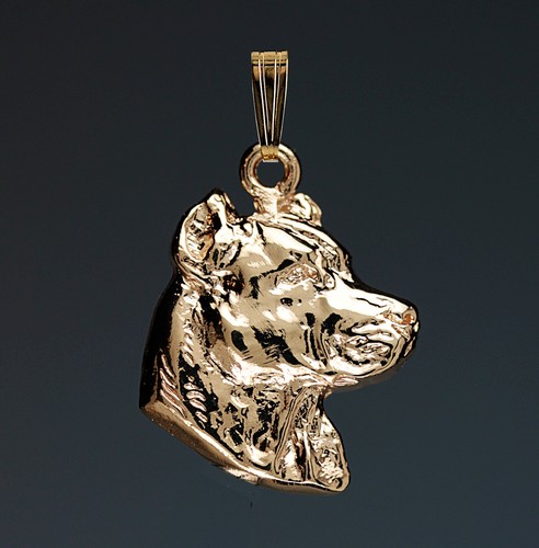 Pendentif chien dogue argentin - pendentif,
