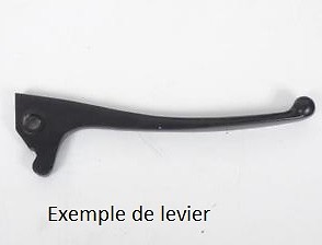 Levier droit frein - , noir