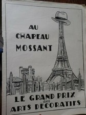 MOSSANT chapeau tour Eiffel