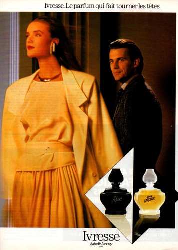 Publicité papier parfum - papier,