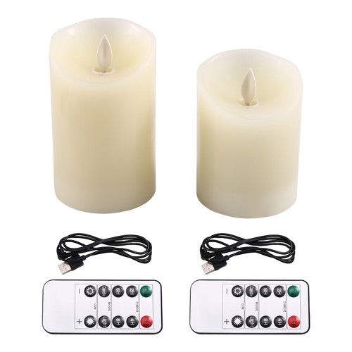 Bougies led flamme - bougies, à