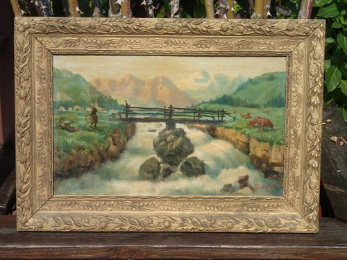 1880 pyrénées rivière - 1880,