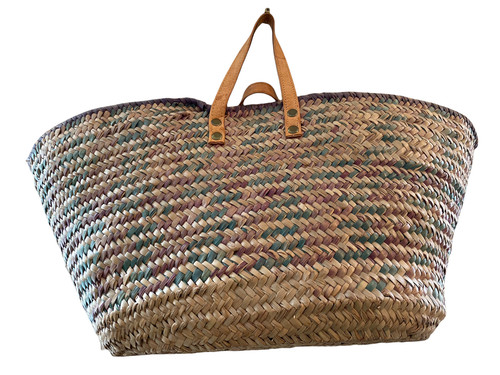 Ancien panier paille - ancien, en