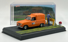 Renault 4 fourgonnette Les travaux routiers Route Bleue 1/43 IXO Boite Vitrine