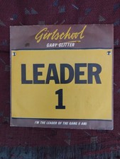 HARD ROCK   GIRLSCHOOL  & GARY GLITTER   45T  "leader 1 "   1986
