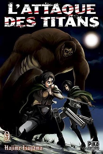 Livre attaque des - l'attaque, titans