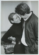 Warren Beatty et Alexandra Stewart. Vraisemblablement Willy Rizzo pour Lynx.