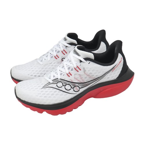 Saucony kinvara white red - saucony,