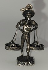 Ancien Pendentif Figurine