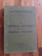 1913 - COMPTOIR des POUTRELLES