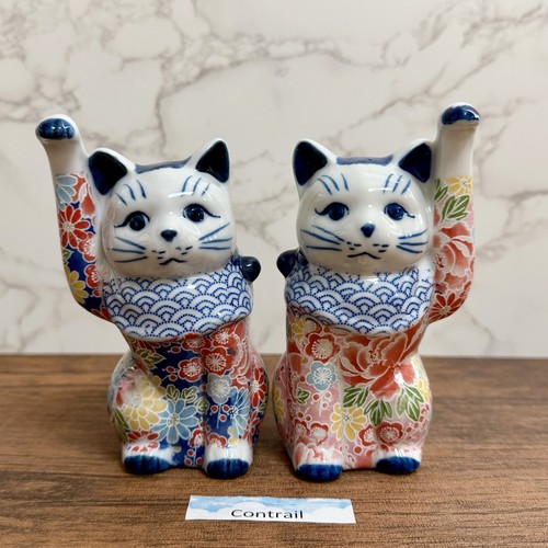 Paire porcelaine yuzen - paire, de