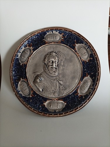 Faience portrait henri - faience,