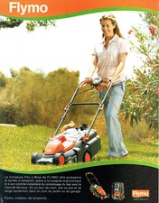 Publicité Advertising 018  2008  tondeuse Pac a Mow Flymo