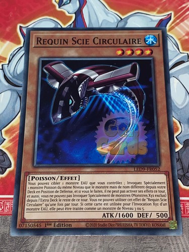 Carte requin scie - gi,