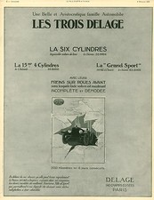 Publicité ancienne automobile