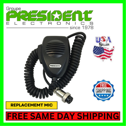 President radio pin - radio, 4-pin