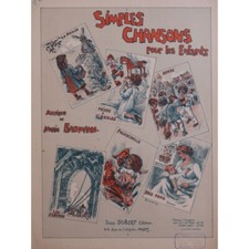 BACHMANN Marie Prière à St Nicolas Chant Piano 1923