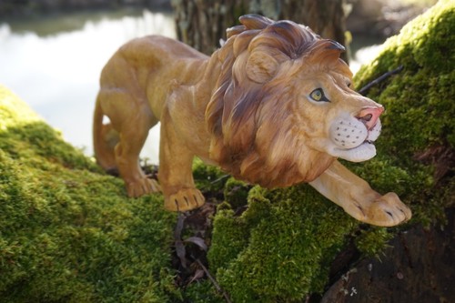5401 superbe figurine lion - figurine,