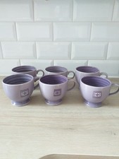 Lot 6 grandes tasses mugs Arc et Ligne Hôtesse